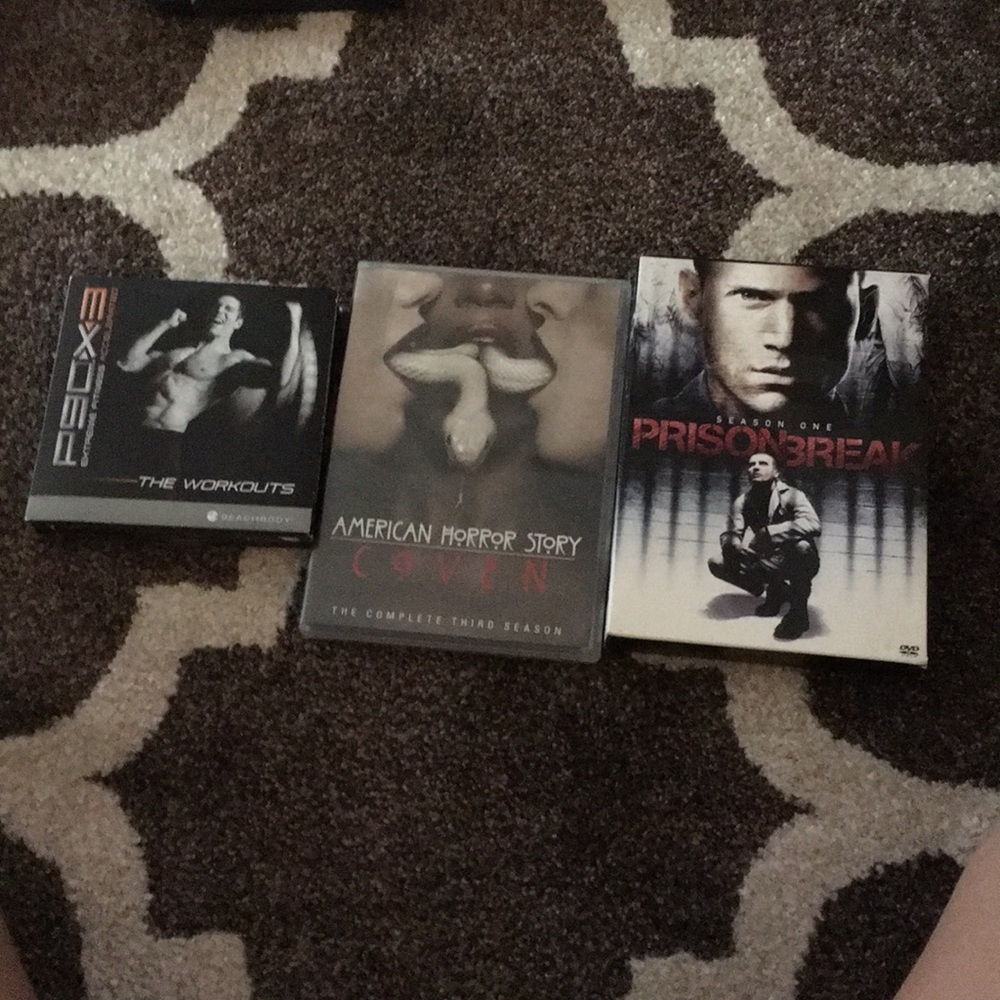 Prison break, AHS and P90X3